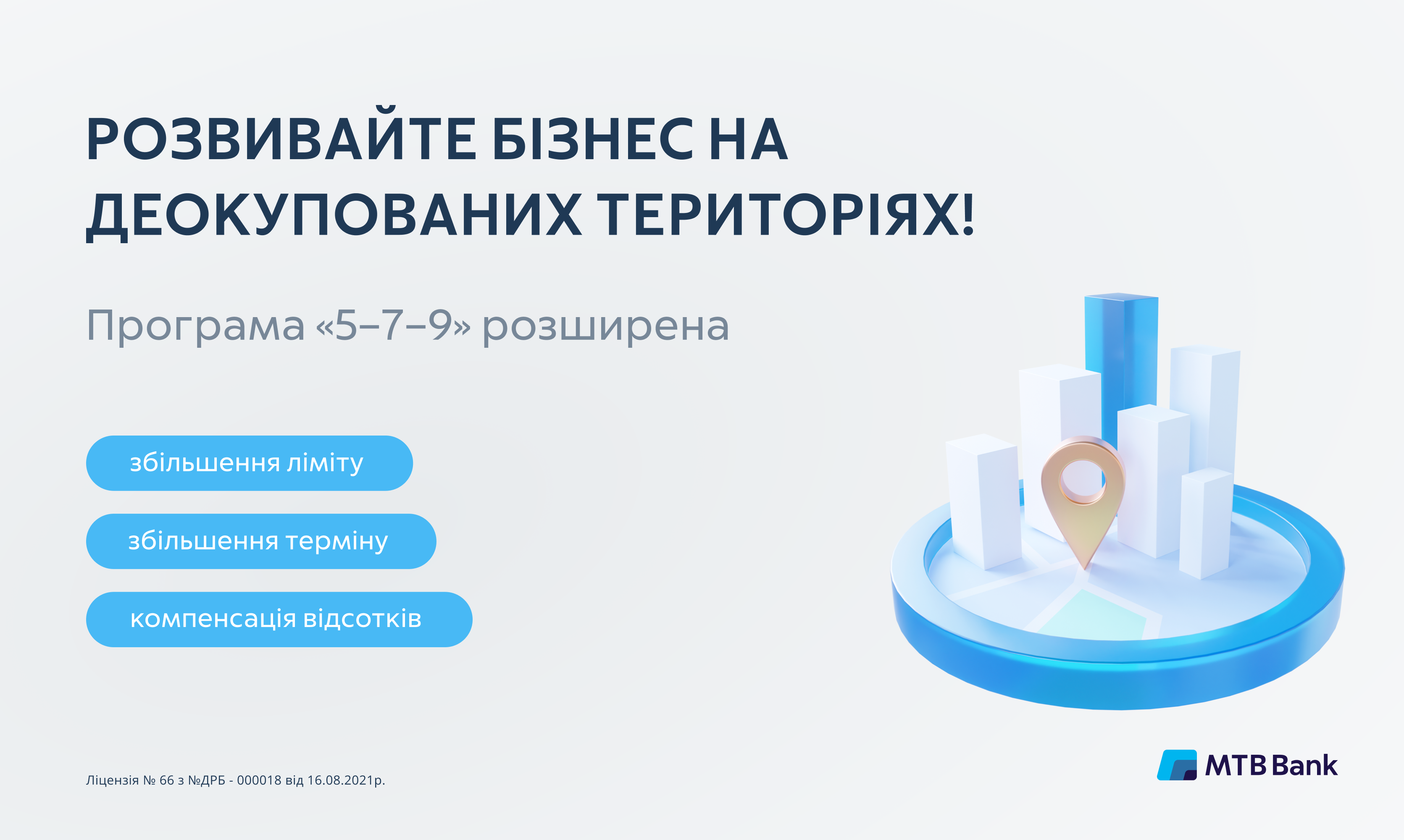 The program of affordable loans for business "5−7−9" has been expanded! - photo - mtb.ua
